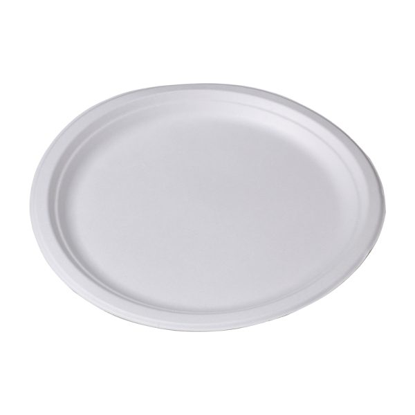 6 inch Round Bagasse Plate